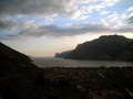 The Lake Garda, view from the North side